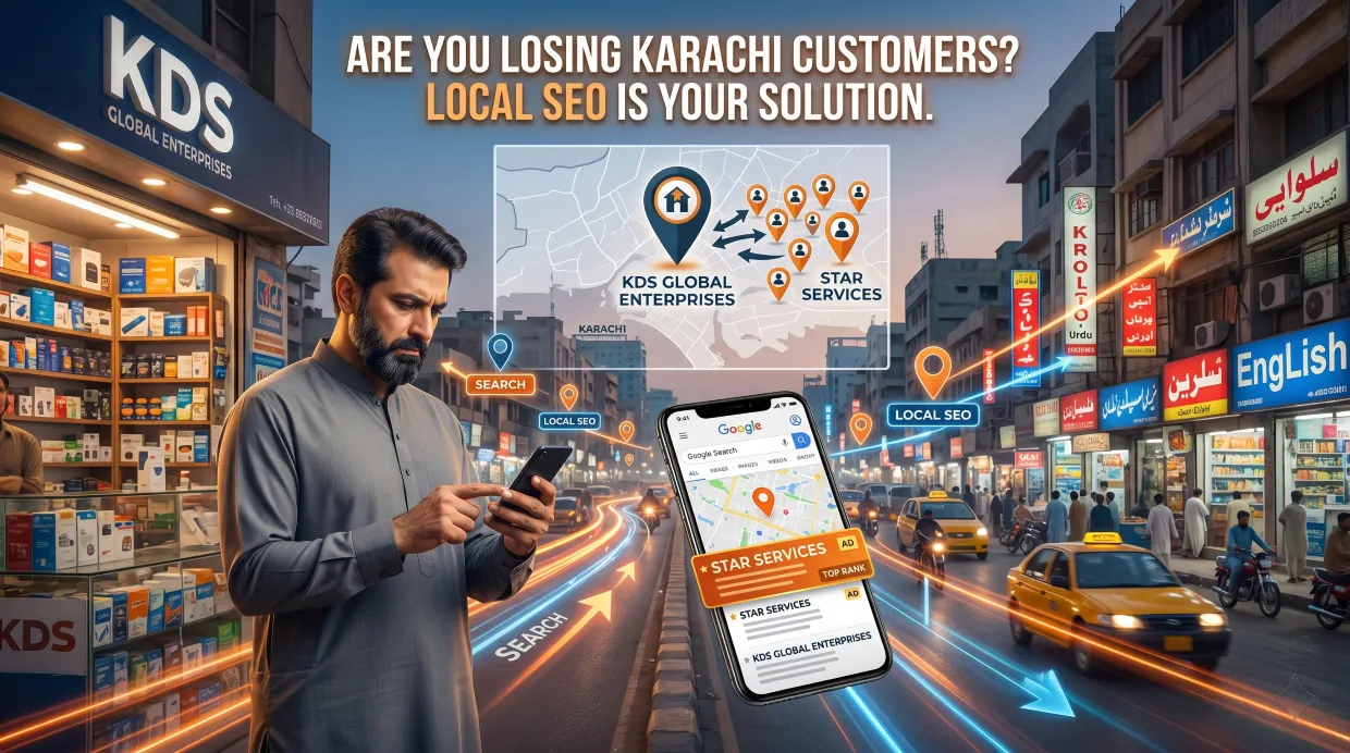 Why Your Karachi Business is Losing Customers to Competitors (And How Local SEO Fixes It)