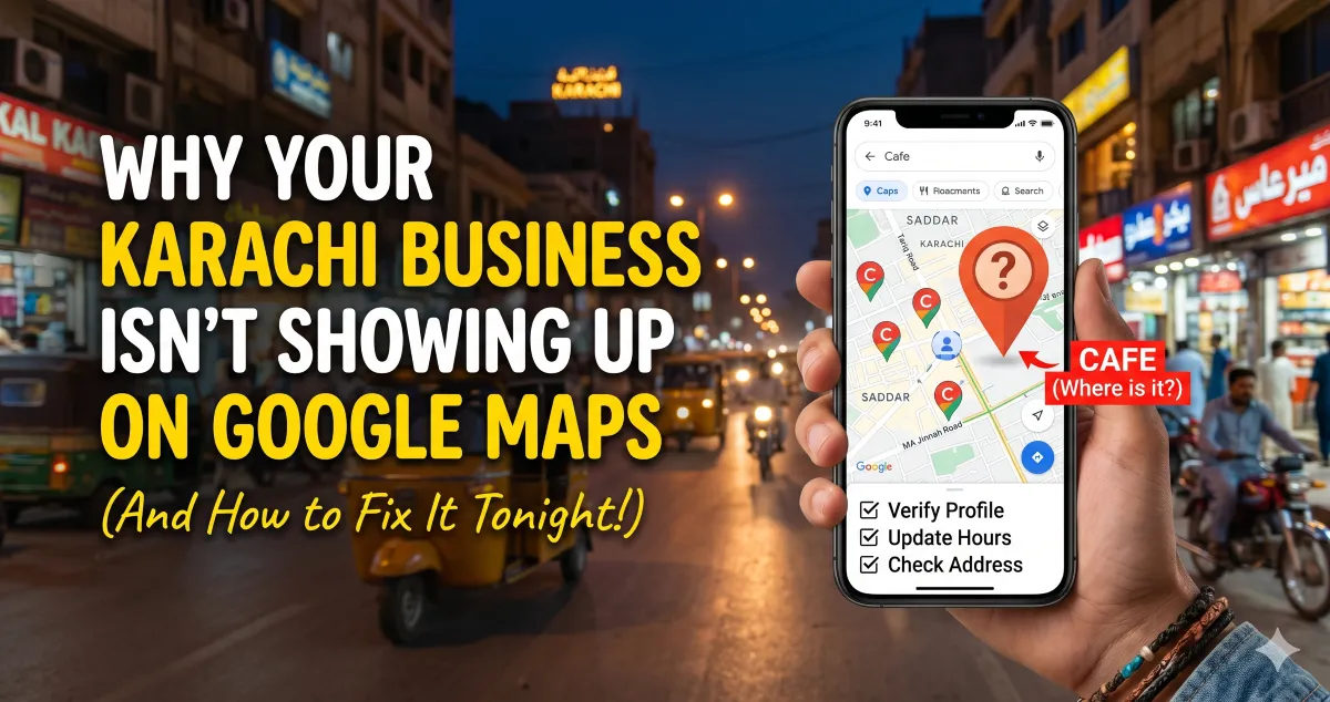 Why Your Karachi Business Isn't Showing Up on Google Maps (And How to Fix It Tonight)
